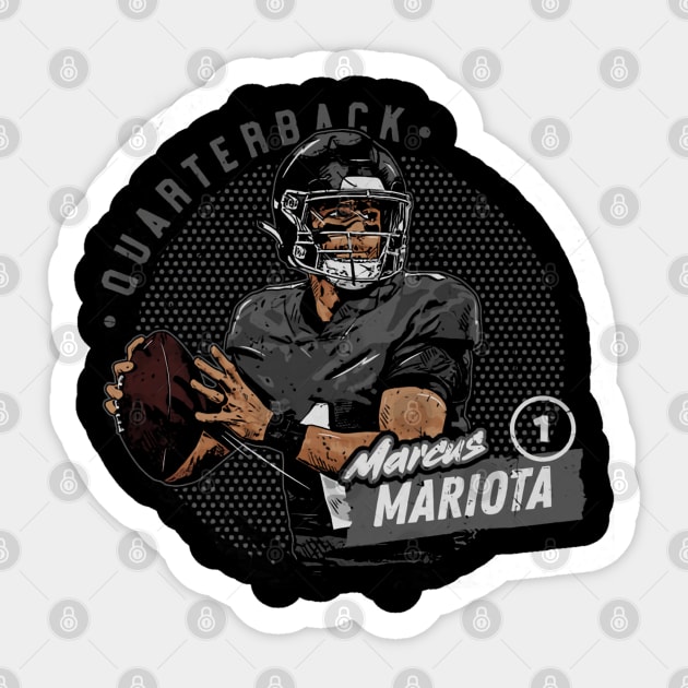Marcus Mariota Atlanta Dots Sticker by Chunta_Design